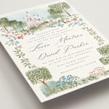 "Disney's Once Upon In a Dream" - Wedding Invitations in Spring by Petra Kern - Detail