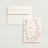 "kosmos" - Wedding Invitations in Cotton Candy by Phrosné Barwood - Invitation with Envelope