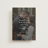 "Picture Perfect" - Wedding Invitations in Diamond by Amy Payne - Front