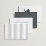 "Together Always" - Wedding Invitations in Chiffon by Eric Clegg - Back of Card Options