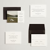 "Together Always" - Wedding Invitations in Chiffon by Eric Clegg - Invitation Suite