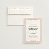"margaux" - Wedding Invitations in Sand by Lindsay Stetson Thompson - Invitation with Envelope