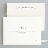 "Storybook Romance" - Wedding Invitations in Cotton by Stacey Meacham - FREE Recipient Addressing