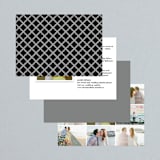 "Elegantly Framed" - Wedding Invitations in Blanc by Stacey Meacham - Back of Card Options