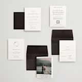 "A Thousand Years" - Wedding Invitations in Classic White by Design Lotus - Invitation Suite