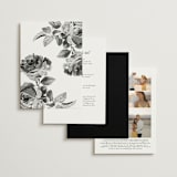 "Best is yet to come" - Wedding Invitations in Classique by Design Lotus - Back of Card Options