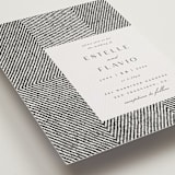"Elegant Ethno" - Wedding Invitations in Noir by FRANI - Detail