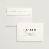 "Centro" - Wedding Invitations in Midnight by Up Up Creative - FREE Recipient Addressing