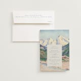 "The Valley" - Wedding Invitations in Summer by Petra Kern - Invitation with Envelope