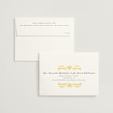 "Pretty Picado" - Wedding Invitations in Sunshine by Jessie Steury - FREE Recipient Addressing