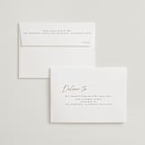 "Modern Traditionalist" - Wedding Invitations in Butterscotch by Morgan Kendall - FREE Recipient Addressing