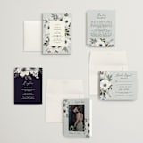 "Nantucket Romance" - Wedding Invitations in Marine by Chris Griffith - Invitation Suite