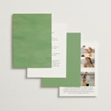 "Farm and Field" - Wedding Invitations in Barn by Paper Sun Studio - Back of Card Options