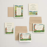 "Farm and Field" - Wedding Invitations in Barn by Paper Sun Studio - Invitation Suite