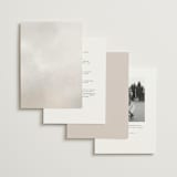 "montagna" - Wedding Invitations in Forest by Petra Kern - Back of Card Options