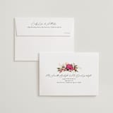 "Lush" - Wedding Invitations in Magenta by Susan Moyal - FREE Recipient Addressing