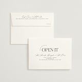 "Photographie" - Wedding Invitations in Noir by Christie Garcia - FREE Recipient Addressing