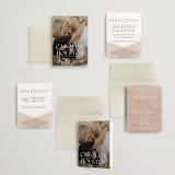 "Getaway" - Wedding Invitations in Snow by Erin L. Wilson - Invitation Suite