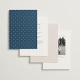"Ink scribble" - Wedding Invitations in Champagne by Adelyn T. - Back of Card Options