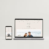 "Ink scribble" - Wedding Invitations in Champagne by Adelyn T. - FREE Wedding Website