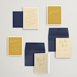 "Ink scribble" - Wedding Invitations in Honey by Adelyn T. - Invitation Suite