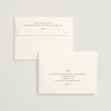 "Classic and Floral" - Wedding Invitations in Bark by Jen Ramsey - FREE Recipient Addressing
