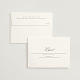 "Side by Side" - Wedding Invitations in Tuxedo by Orasie - FREE Recipient Addressing