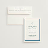 "Coast" - Wedding Invitations in Ocean by Kelly Schmidt - Invitation with Envelope
