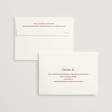 "Big Heart Wedding" - Wedding Invitations in Cherry by Ani Somi - FREE Recipient Addressing