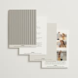 "kinkaid" - Wedding Invitations in Ivory by Carolyn Nicks - Back of Card Options
