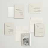 "kinkaid" - Wedding Invitations in Ivory by Carolyn Nicks - Invitation Suite