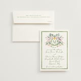 "Tropical Dreams" - Wedding Invitations in Jungle by Petra Kern - Invitation with Envelope