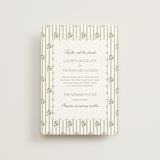 "Summer Fields" - Wedding Invitations in Petal by Lisa Joanna Harrison - Front