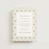 "Summer Fields" - Wedding Invitations in Petal by Lisa Joanna Harrison - Front