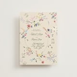 "whimsey floral" - Wedding Invitations in English Garden by Phrosné Barwood - Front