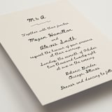 "simple monogram" - Wedding Invitations in Lace by Cass Loh - Detail