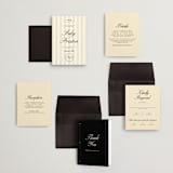 "Elegant and Formal" - Wedding Invitations in Sunshine by Jen Ramsey - Invitation Suite