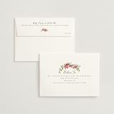 "Villa" - Wedding Invitations in Azalea by Everett Paper Goods - FREE Recipient Addressing