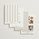 "monogram edit" - Wedding Invitations in Sandstone by Sara Hicks Malone - Back of Card Options