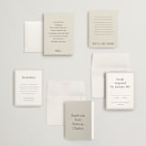 "monogram edit" - Wedding Invitations in Sandstone by Sara Hicks Malone - Invitation Suite