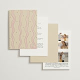 "Modern Fairy Tale" - Wedding Invitations in Linen by Helena Vitto - Back of Card Options