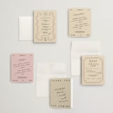 "Modern Fairy Tale" - Wedding Invitations in Linen by Helena Vitto - Invitation Suite