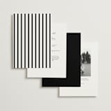 "quirky fun" - Wedding Invitations in Tuxedo by Cass Loh - Back of Card Options