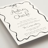 "quirky fun" - Wedding Invitations in Tuxedo by Cass Loh - Detail