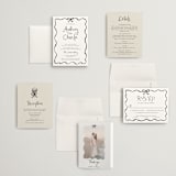"quirky fun" - Wedding Invitations in Tuxedo by Cass Loh - Invitation Suite