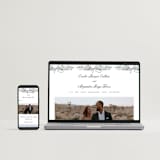 "Forget Me Nots" - Wedding Invitations in Violet by Jenna Holcomb - FREE Wedding Website