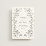 "Cottonwood" - Wedding Invitations in Ravello by Anne Ciotola - Front