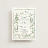 "Plain Air" - Wedding Invitations in Meadow by Petra Kern - Front