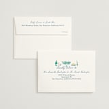 "Dining" - Wedding Invitations in Pastel by Elly - FREE Recipient Addressing