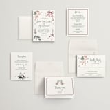 "Holidays ink doodles" - Wedding Invitations in Enchanted Holiday by Cass Loh - Invitation Suite
